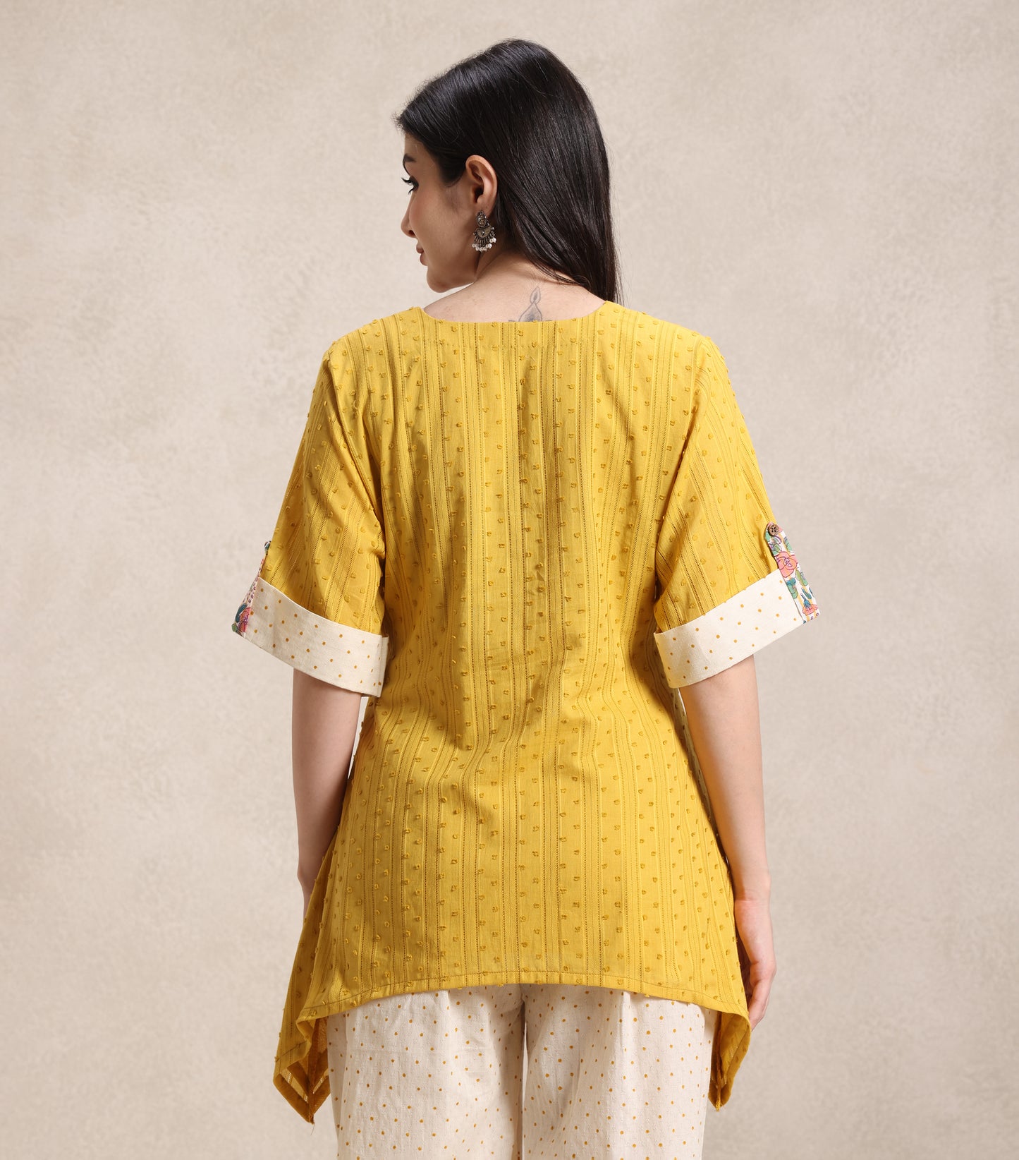 Mustard and Ivory Coord Set