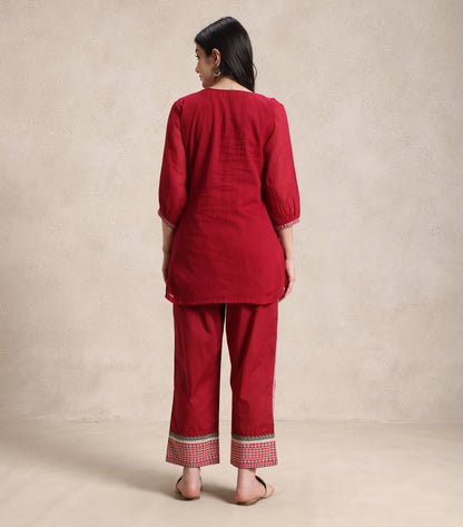 Cherry Red Coord Set